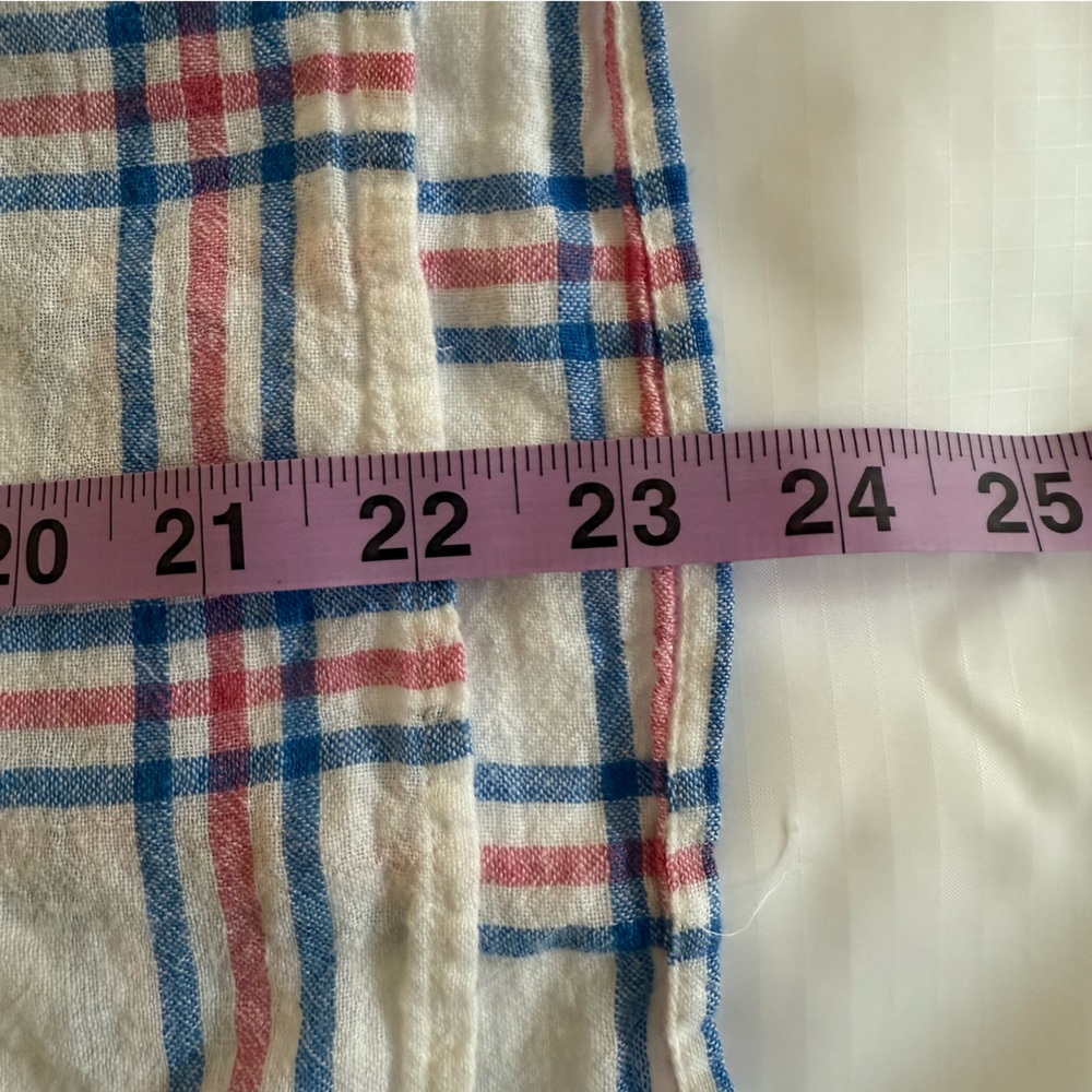 Rails Whitney Shirt Raspberry Azure White Size Large - Picture 9 of 9